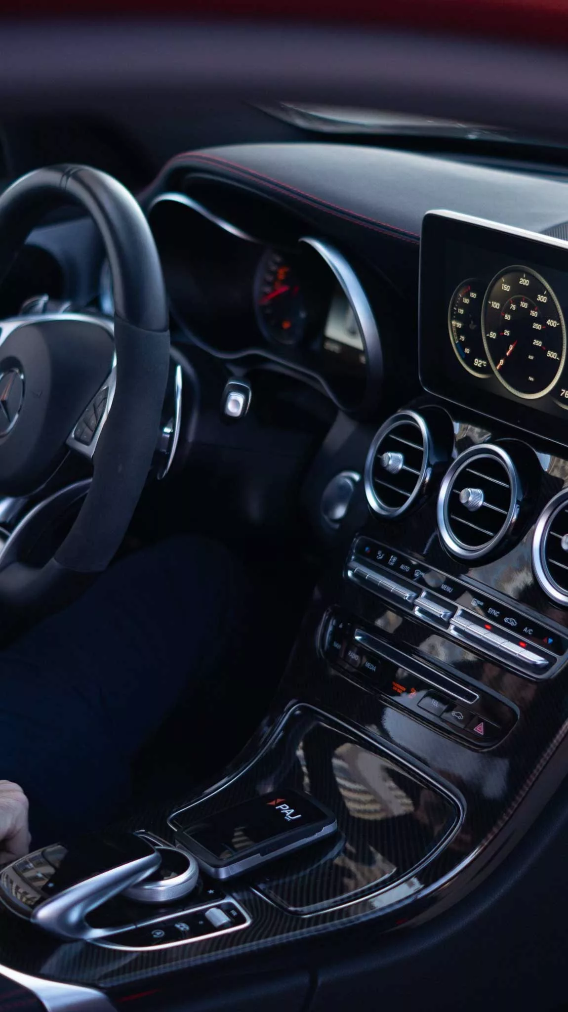 Interior do automóvel